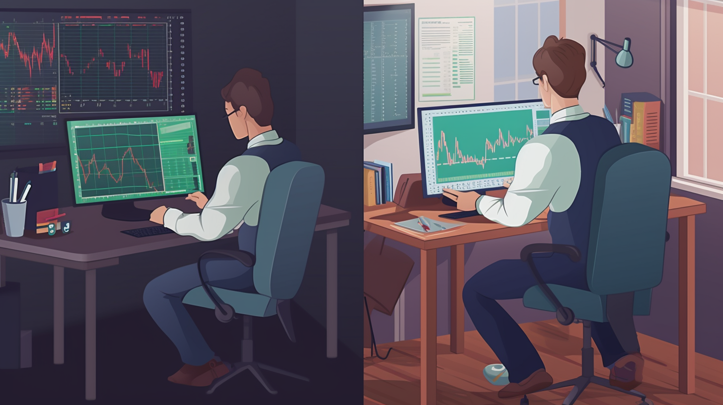 Quelle est la différence entre un trader professionnel et un trader amateur 